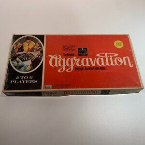 Vintage Aggravation Deluxe Party Edition Board Game Complete Canada 1970s